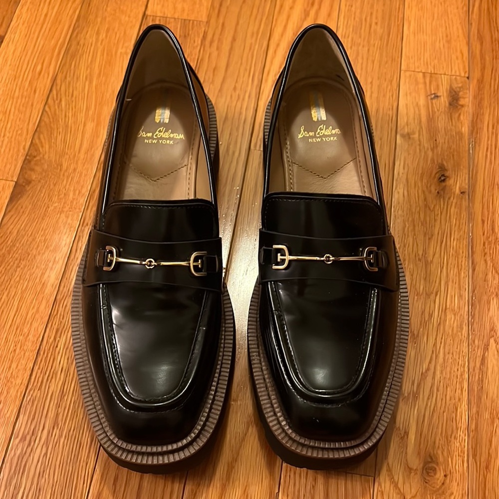 Sam Edelman platform loafers. New!